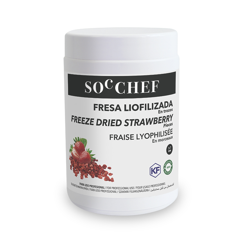 FRESA LIOFILIZADA EN TROZOS 80g